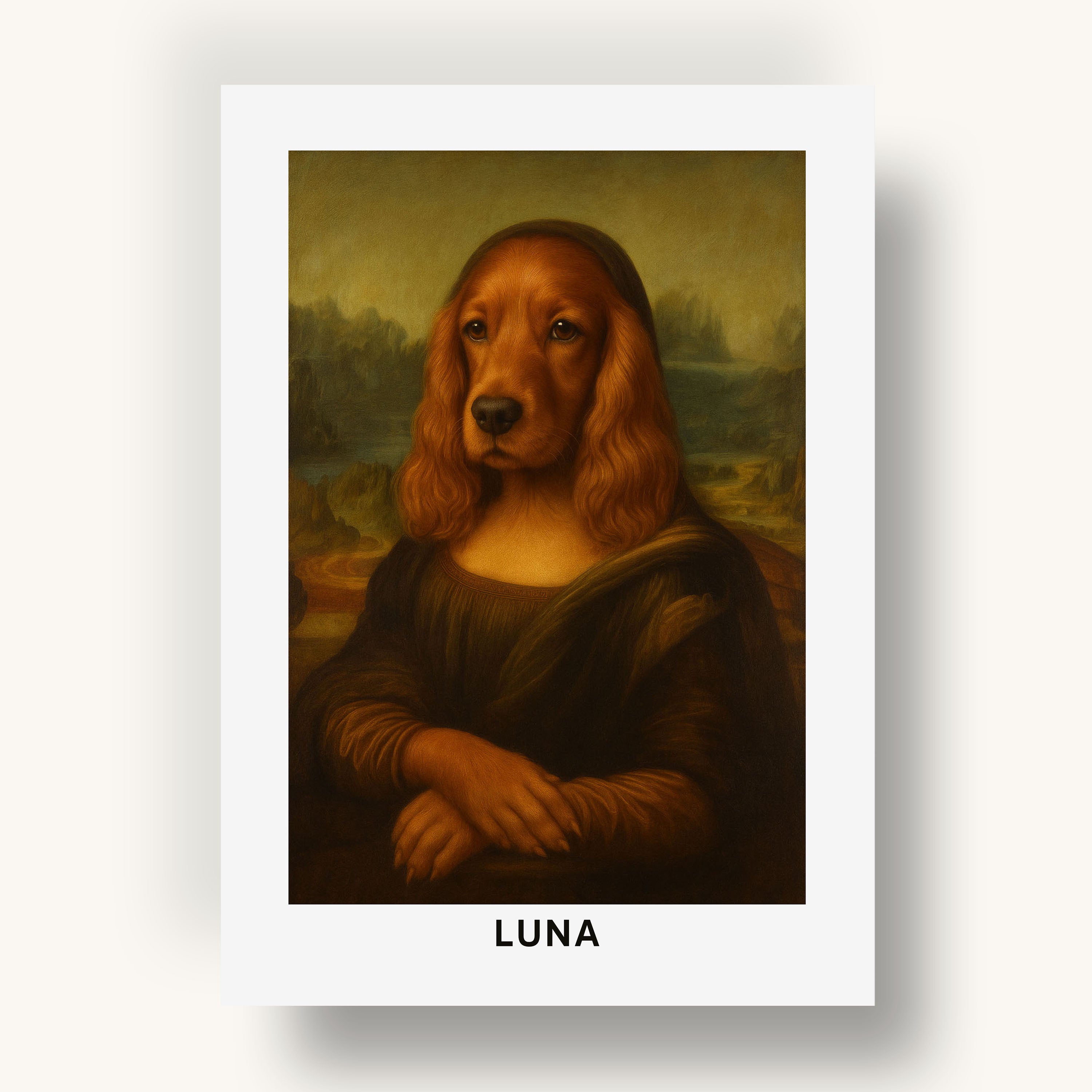 Portret a la Mona Lisa