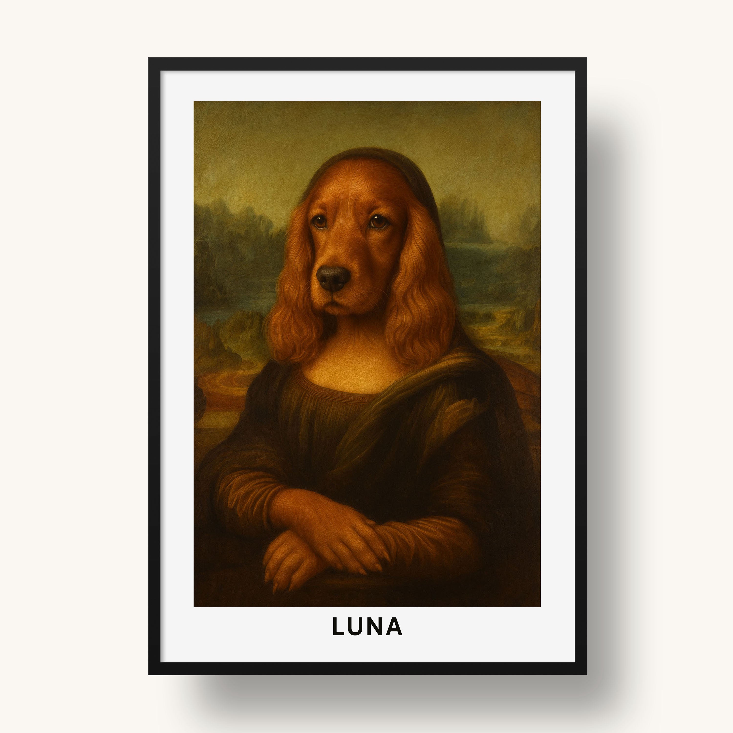 Portret a la Mona Lisa